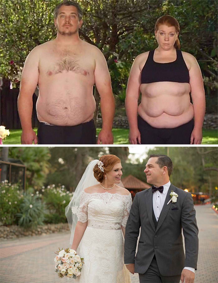 Inspiring Couples Who Impressively Went From Fat To Fit Together